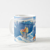 Mug Winter Wonders – A Whimsical Mountain Adventure  (Devant gauche)
