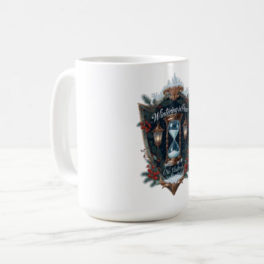 Mug Wintering in Peace (No Visitors) T-Shirt | Frosted (Devant gauche)