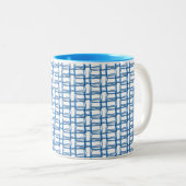 Mug - Wired en Aqua (Devant droit)