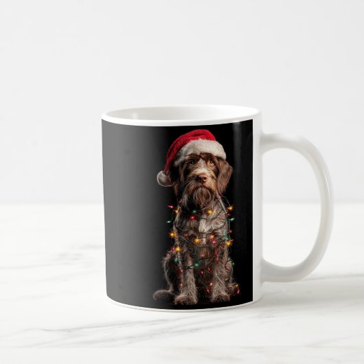 Mug Wirehaired Inting Griffon Christmas Graphics Dog L (Droite)