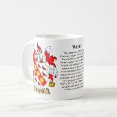 Mug Wirth, l'origine, la signification et la crête (Devant gauche)