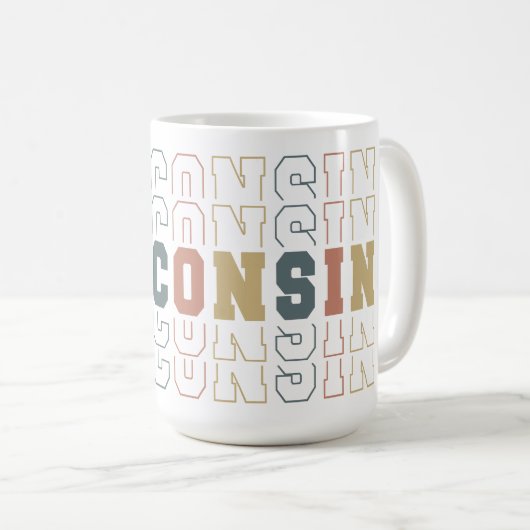 Mug Wisconsin (Devant droit)