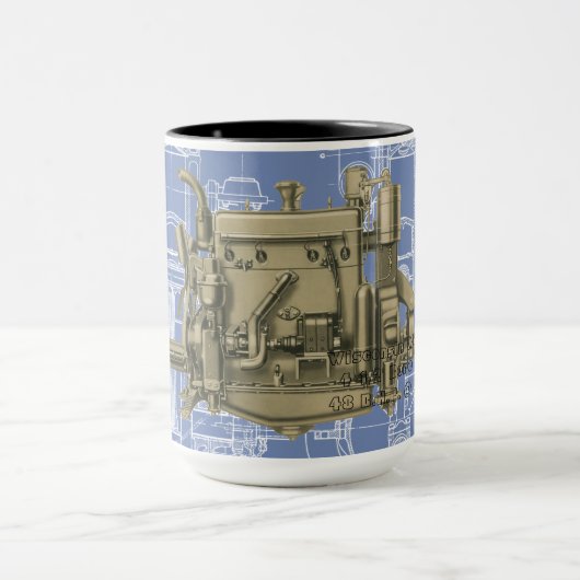 Mug Wisconsin Moteur Milwaukee Wisconsin Moteur à gaz  (Centre)