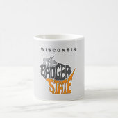 Mug Wisconsin State Pseudo Word Art (Centre)