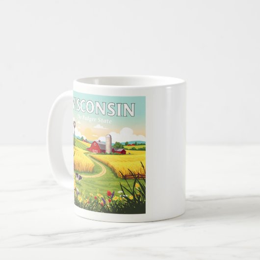 Mug Wisconsin vintage (Devant gauche)