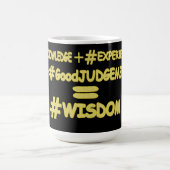 Mug "WISDOM EQUATION" Mignonne Expression Design. Comm (Centre)