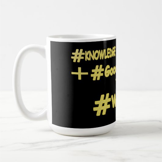 Mug "WISDOM EQUATION" Mignonne Expression Design. Comm (Gauche)