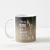Mug Wise words: I love my kids so I must care for... (Gauche)