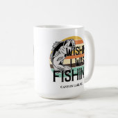 Mug Wishin I était Pêche (Devant droit)