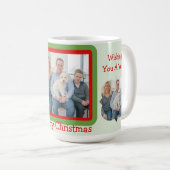 Mug Wishing You a Very Merry Christmas PHOTO  (Devant droit)