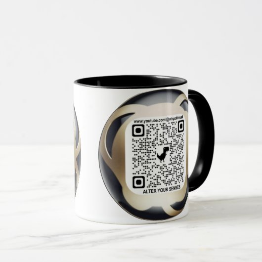 Mug Wisp Of Visual Youtube Print Novelty (Devant droit)