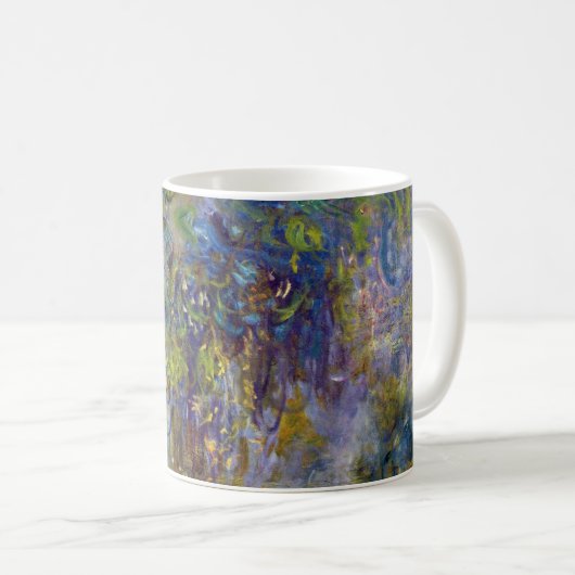 Mug Wisteria (moitié droite) par Claude Monet (Devant droit)