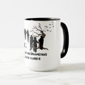 Mug Witch Broom Visit Salem Basic Tourist (Devant droit)