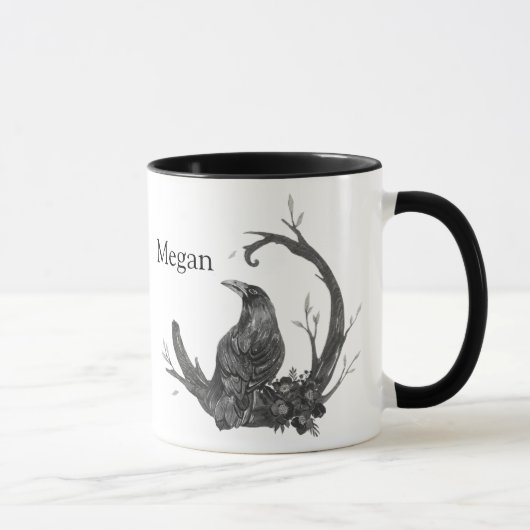 Mug Witchca Pagan Crow Raven (Droite)