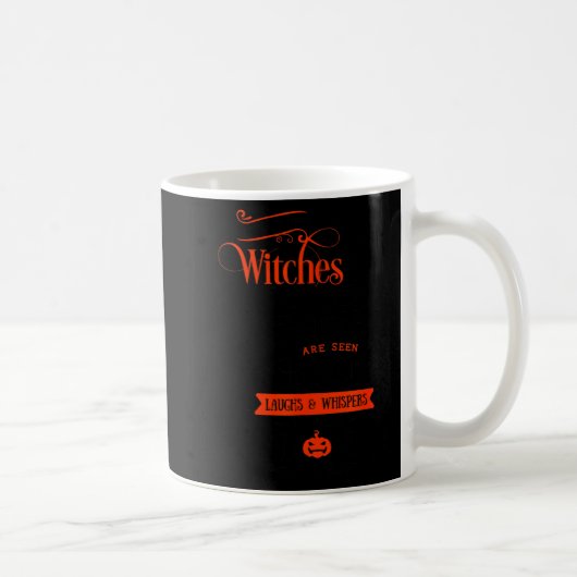 Mug Witches, Black Cats, And Moon Halloween (Droite)