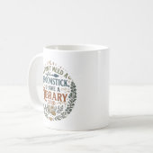 Mug Witchy Librarian Library Card Book Lover (Devant gauche)