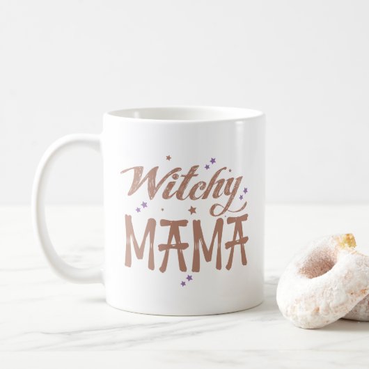 Mug Witchy Mama Halloween Basic Witch (Avec donut)