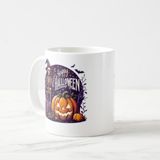 Mug Witchy Skeleton's Night (Devant gauche)