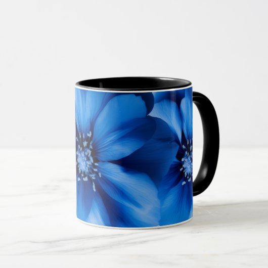 Mug with 3D Illusion Floral Pattern Mok (Voorkant rechts)