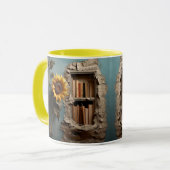 Mug with a book design (Devant gauche)
