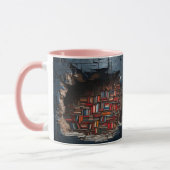 mug with a book design (Gauche)