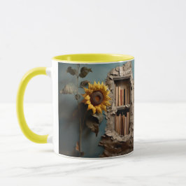 Mug with a book design mok