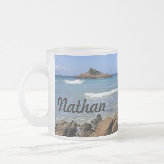 Mug with Beach Image à Antigua (Gauche)