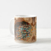 Mug with book design (Devant gauche)