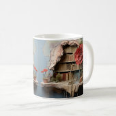 Mug with book design koffiemok (Voorkant rechts)