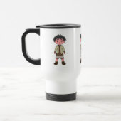 mug with cartoon character boy reisbeker (Links)