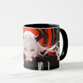 Mug with demonic anime girl (Devant droit)