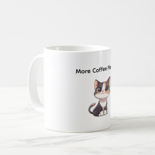Mug With Design Cat  (Devant gauche)