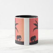 Mug with Elephant Design (Centre)