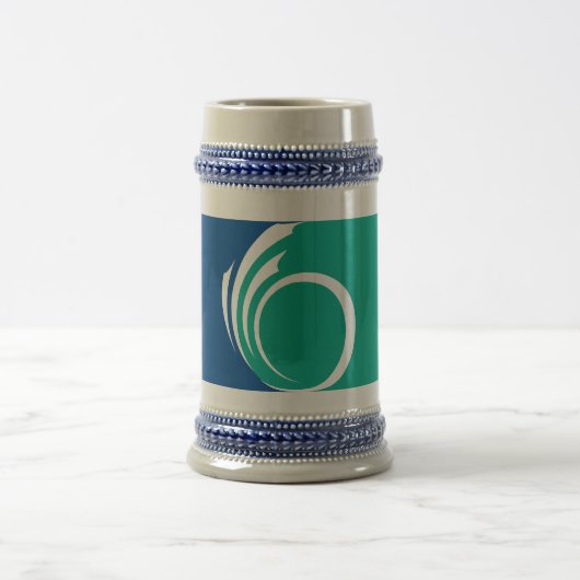 Mug with Flag of Ottawa, Canada Bierpul (Center)