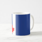 Mug with Flag of Toronto, Ontario Koffiemok (Voorkant rechts)
