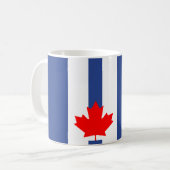 Mug with Flag of Toronto, Ontario Koffiemok (Voorkant links)