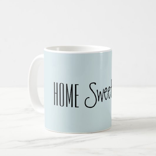 Mug with Home Sweet Home (Devant gauche)