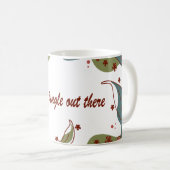 Mug with 'It's a jungle out there' design (Devant droit)