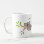 Mug with Koala Design – Funny Italian Phrase (Gauche)