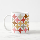 mug with soothing graphic pattern koffiemok (Links)