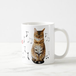 Mug with the Frustrated Cat Koffiemok