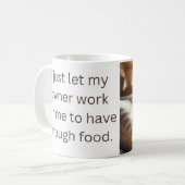 Mug with the Lazy Cat (Devant gauche)