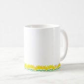 Mug with yellow Flowers (Devant droit)