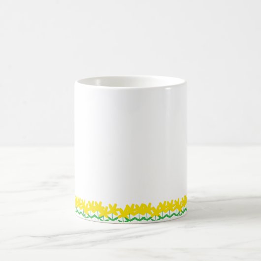 Mug with yellow Flowers (Centre)