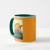 Mug Without Work Nothing Is Sustained Labor Day Worker (Devant gauche)