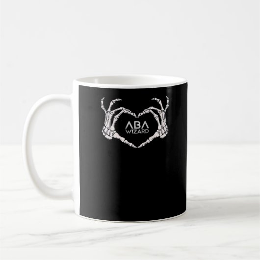 Mug Wizard Classic - Skeleton Hands Heart (Gauche)