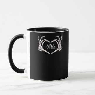Mug Wizard Classic - Skeleton Hands Heart