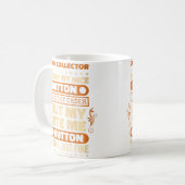Mug Wo Bite Button Works Collectionneur de pièces Coll (Devant gauche)