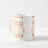 Mug Wo Bite Button Works Collectionneur de pièces Coll (Devant gauche)