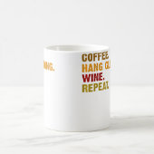 Mug Wo Coffee Vol en Planeur Vin Répéter (Centre)